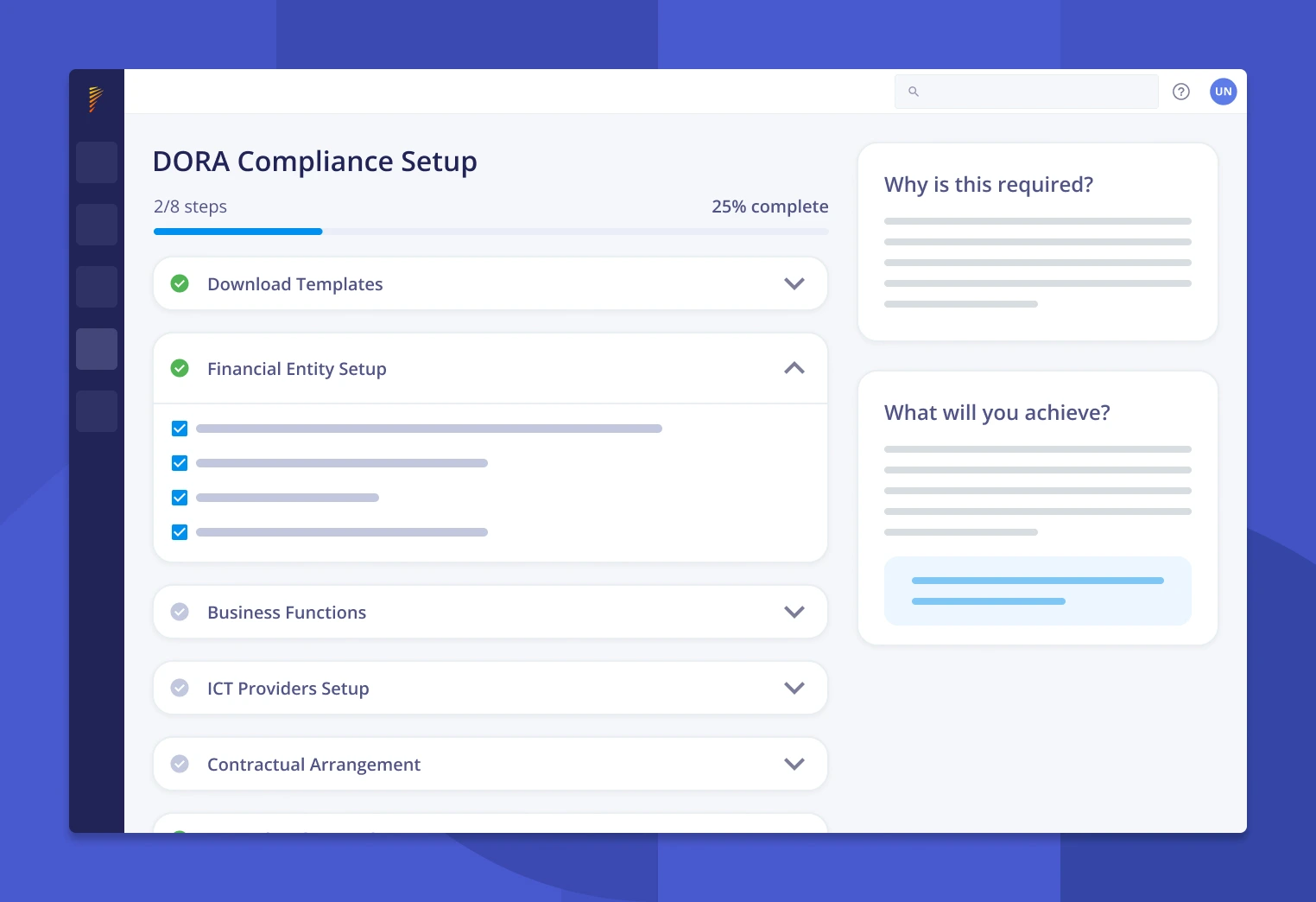 DORA Compliance Setup