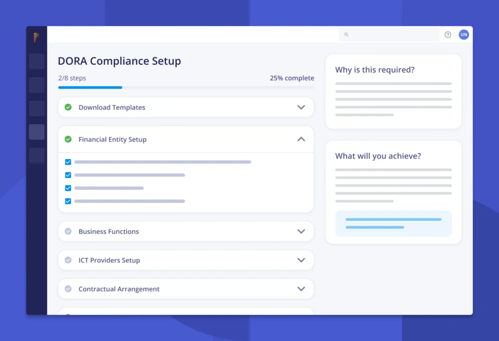 DORA Compliance Setup