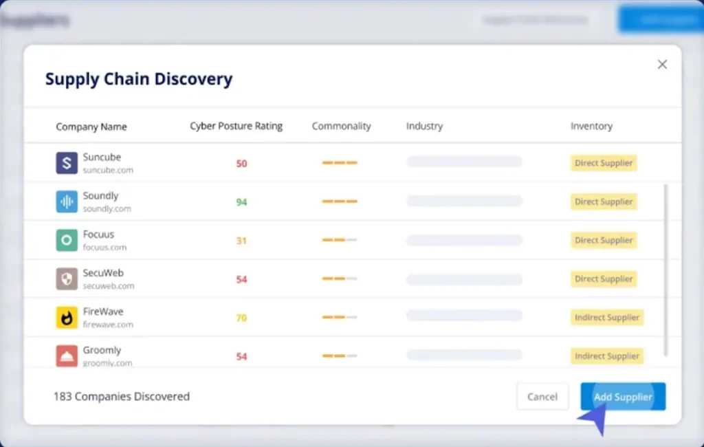 Supply Chain Discovery
